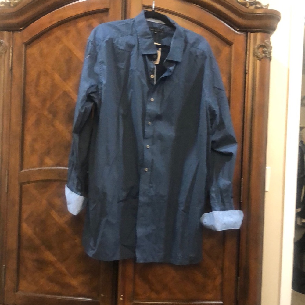 1xlt button down casual shirt new with tags